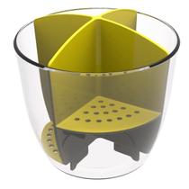 Escorredor De Talheres Com 4 Divisórias Porta Talheres Suporte Organizador De Pia Louça Cozinha Escorredor De Talheres Com 4 Divisórias Porta Talheres Suporte Organizador De Pia Louça Cozinha