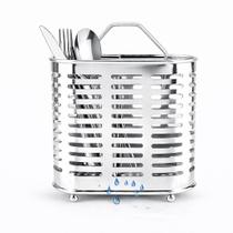 Escorredor de Talheres em Aço Inox com Drenagem Organizador de Cozinha Escorredor de Talheres em Aço Inox com Drenagem Organizador de Cozinha