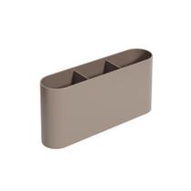 Escorredor de Talheres Flat 6 x 23,5 x 10 cm Warm Gray - Coza - Brinox