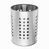 Escorredor De Talheres Inox Porta Utensílios Grande De Mesa