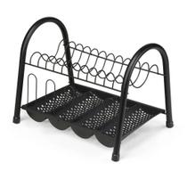 Escorredor Duplo Para Louças e Talheres - Arthi