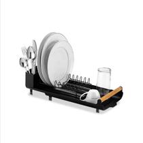 Escorredor Eco Extensível para 9 Pratos Preto - Arthi