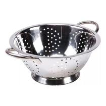 Escorredor Em Aço Inox Para Massas Legumes 24Cm Cozinha