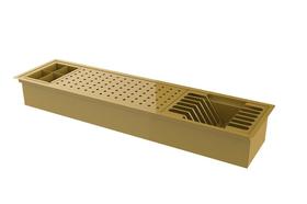 Escorredor Embutir / Sobrepor Calha Inox Úmida Dourado 75cm Escorredor Embutir / Sobrepor Calha Inox Úmida Dourado 75cm