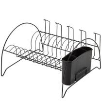 Escorredor Fan Black com Porta Copos - 2490 - ARTHI Escorredor Fan Black com Porta Copos - 2490 - ARTHI
