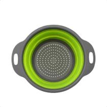 Escorredor Flexivel Silicone Verdura Massas Macarrão Vapor Escorredor Flexivel Silicone Verdura Massas Macarrão Vapor