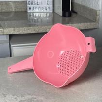 Escorredor Indispensável Rosa Quartzo 1,8 Litros - Tupperware