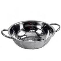 Escorredor Inox Arroz Macarrão Peneira de Cozinha 25 cm Alça Escorredor Inox Arroz Macarrão Peneira de Cozinha 25 cm Alça