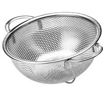 Escorredor Inox Macarrao Massas Frutas Verduras Legumes Cozinha Multiuso Versatil Higienico Resistente