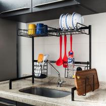 Escorredor Louça Autossustentavel Bancada Cozinha Pia Aço 63cm Cozinha Suspensa Escorredor Louça Autossustentavel Bancada Cozinha Pia Aço 63cm Cozinha Suspensa