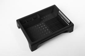 Escorredor Louça Pia 12 Pratos Porta Talheres Básico Moderno Escorredor Louça Pia 12 Pratos Porta Talheres Básico Moderno