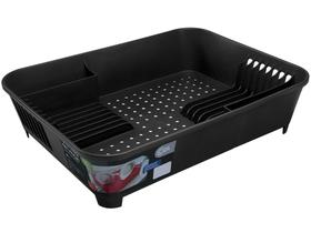 Escorredor Louça Pratos Talheres Copos Pia Cozinha Bancada Basic - 10848 Coza