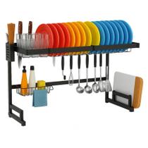 Escorredor Louça Suspenso Organizador Cozinha Modular 24 Pratos 85cm