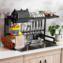 Escorredor louca suspenso pia cozinha multiuso organizador