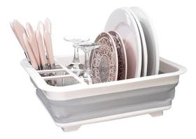 Escorredor Louças Prato Talheres Cozinha Retrátil Dobrável - PGB