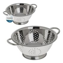 Escorredor Massas 24cm Inox Macarrão Utensílios De Cozinha - Kadê