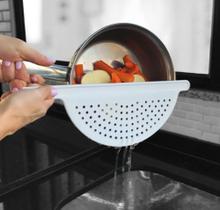 Escorredor Meia Lua Para Massas E Legumes Decor-útil