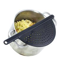 Escorredor Meia Lua Para Panelas Até 24 CM Multiuso Preto