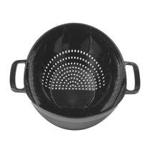 Escorredor Multiuso de Alimentos de Plástico Resistente Escorre e Serve Versátil Compacto Nitron Escorredor Multiuso de Alimentos de Plástico Resistente Escorre e Serve Versátil Compacto Nitron