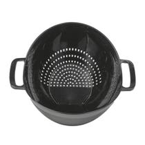 Escorredor Multiuso Escorre E Serve Plástico Preto 19,3x25,5x30,5cm Ref.55012003 Nitron Escorredor Multiuso Escorre E Serve Plástico Preto 19,3x25,5x30,5cm Ref.55012003 Nitron