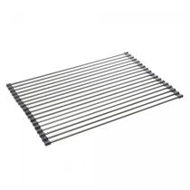 Escorredor Multiuso Tipo Esteira Flexível Cinza Lyor