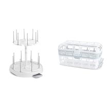 Escorredor Munchkin de alta capacidade para 16 mamadeiras Escorredor Munchkin de alta capacidade para 16 mamadeiras