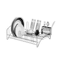 Escorredor Para Louças De Cozinha Com Porta Talher Cromado Passerini