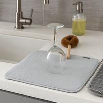 Escorredor para Louças em Tapete de Tecido Microfibra Brabantia Super Absorvente e Dobrável Escorredor para Louças em Tapete de Tecido Microfibra Brabantia Super Absorvente e Dobrável