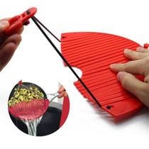 Escorredor para Panelas Expansível Ajustável Meia Lua Prana