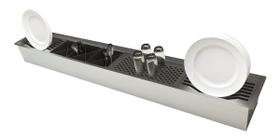 Escorredor Pia Gourmet De Embutir Em Inox Calha Organizadora