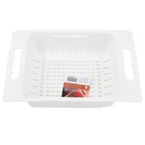 Escorredor Retrátil de Pia Multiuso Alça Extensível Ideal para Cozinha Frutas Legumes Louças Antiderrapante Escorredor Retrátil de Pia Multiuso Alça Extensível Ideal para Cozinha Frutas Legumes Louças Antiderrapante