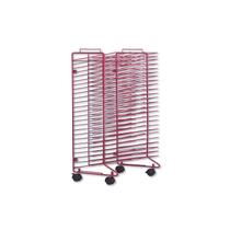 Escorredor Sax Stack-a-Rack revestido a pó vermelho 30x21x17 cm Escorredor Sax Stack-a-Rack revestido a pó vermelho 30x21x17 cm