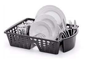 Escorredor / secador de pratos luxury preto - niquelart