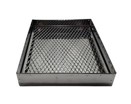 Escorredor Secador Fritura Pastel Salgados Aço Inox 40x26x6 Cm