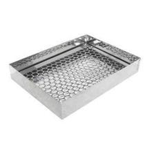 Escorredor Secador Fritura Pastel Salgados Inox 40X30X6Cm - Brasafort