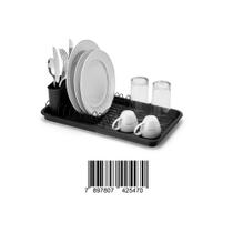 Escorredor sempre seco black 8 prat c/tela