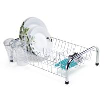 Escorredor top C/Porta Copos Pratos Talheres Cromado