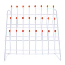 Escorredor VILLCASE Lab 24 Pegs Steel 30x17x12 cm Escorredor VILLCASE Lab 24 Pegs Steel 30x17x12 cm