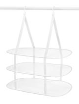 Escorredor Whitmor 6506-9367-WHT 3 camadas dobrável branco