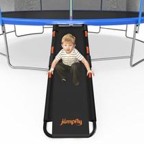 Escorregador com escada para trampolim jumpfly Universal 160x46 cm Laranja Escorregador com escada para trampolim jumpfly Universal 160x46 cm Laranja