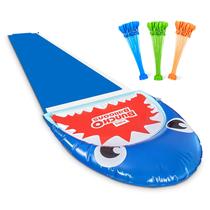 Escorregador de água Bunch O Balloons Shark Slide com pacote de 3 balões