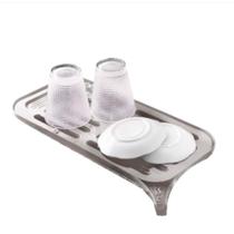 Escorregador de loucas slim pia de cozinha para pratos copo caneca talher para agua design moderno - PLASVALE