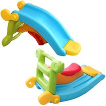 Escorregador Infantil 2 em 1 Vira Gangorra Playground Parquinho Para Criança Até 30Kg Importway
