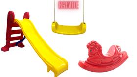 Escorregador Médio 3 Degraus Cor ExclusivaBalanço Prancha Gangorra Cavalinho Balanço Kids Escorregador Médio 3 Degraus Cor ExclusivaBalanço Prancha Gangorra Cavalinho Balanço Kids