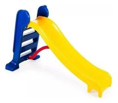 Escorregador Médio Infantil Amarelo Play Time Brinquedos