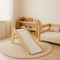 Escorregador Montessori Madeira Brinquedo Educativo Infantil