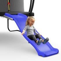 Escorregador para trampolim Lyromix para trampolins de 2,5 a 4,9 m Azul