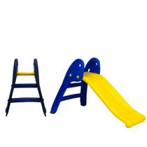 Escorregador Pequeno 2 Degraus Crianças até 4 Anos-Brinquedos de Parquinho Infantil