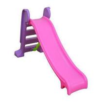 Escorregador Trampolim Infantil Rosa Play Time Brinquedos