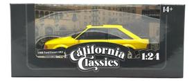 Escort Xr3 1988 Ford 1/24 Amarelo - Califórnia Classics Escort Xr3 1988 Ford 1/24 Amarelo - Califórnia Classics